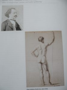 Portret Filip Frölich, Moški akt 1850